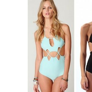 Acacia swimwear clear water brooklyn one piece S